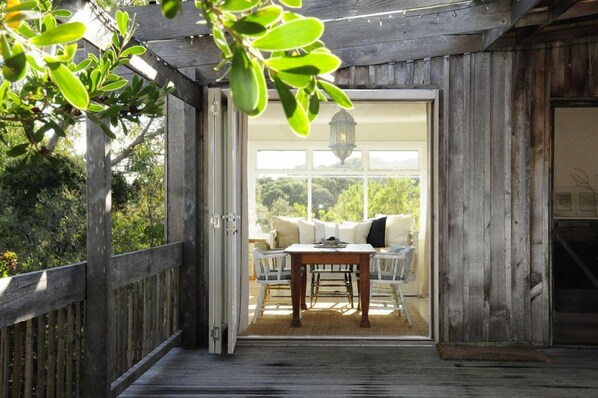 Back Deck and Sunroom