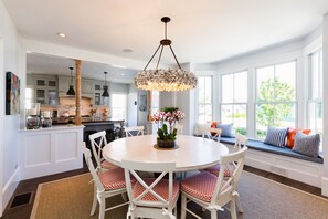 View of dining room with seating for 8