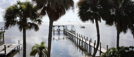 view from patio