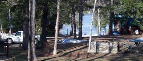 Lake view from the deck