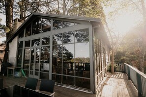 Deck and windows