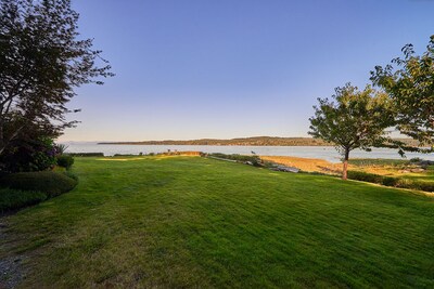 Open Design West Coast Home on 1600 Feet of Private Waterfront