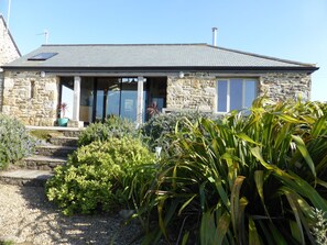 Back view of house from garden.