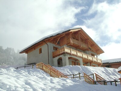 Peisey Vallandry Les Arcs: Amplia casa en el corazón de las mayores estaciones de esquí