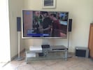 Tv 140 cm avec lecteur DVD et Home cinéma