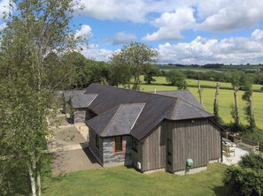 Long Barn cottages with lovely views from front and rear