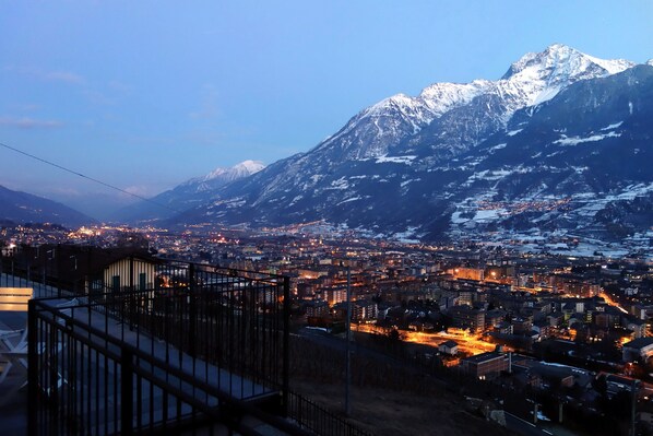 Vue depuis l’hébergement