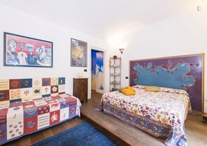 The bed-room