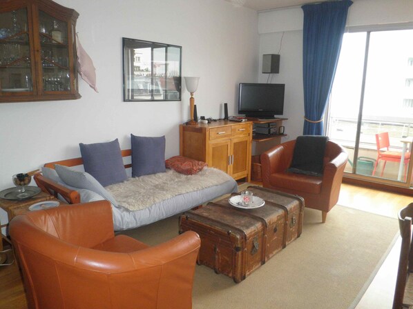The living room