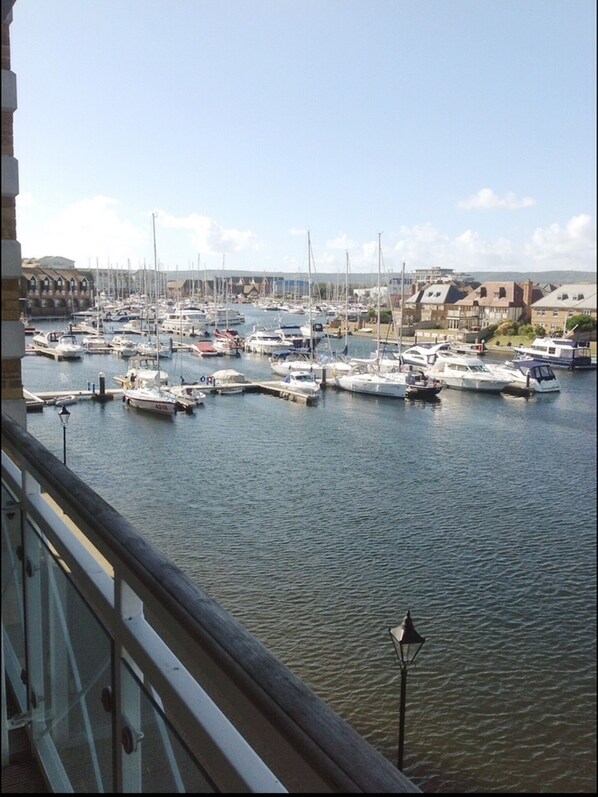 main balcony and view