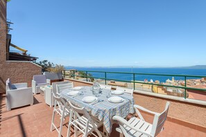 The terrace