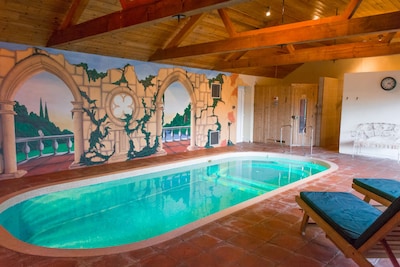 Beautiful Holiday Home with Indoor Pool, Sauna & Gym