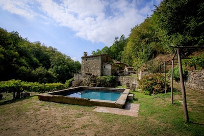 Ancient mill in the "green hearth" of Tuscany