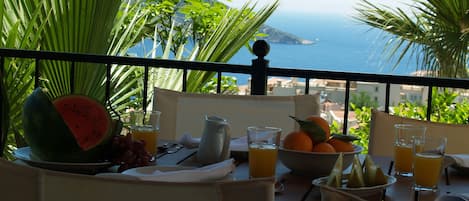 Breakfast on the terrace