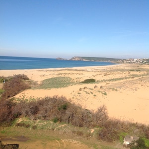 house on the dune 250 meters from the sea two-room apartment