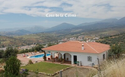 Lovely Villa with heated pool,glorious valley and mountain views
