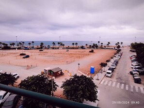 Utsikt mot havet/stranden