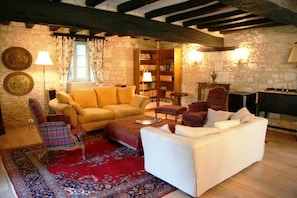Your sitting-room, with comfortable large sofas