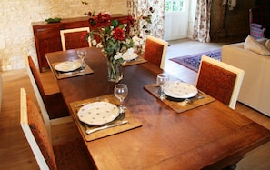 your dining area