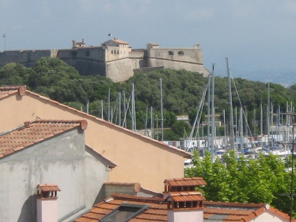 Fort Carre as seen from the kitchen