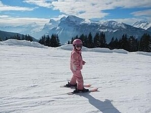 Morillon  is perfect for kids skiing.