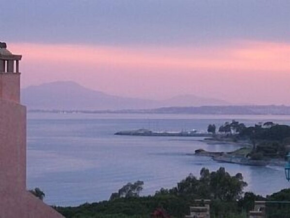 Sunset from the terrace