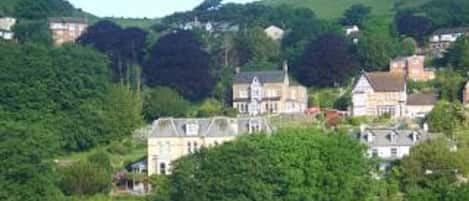 View over the Torrs from the front of Primrose House