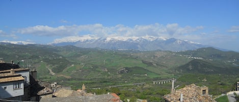 Vista dal balcone