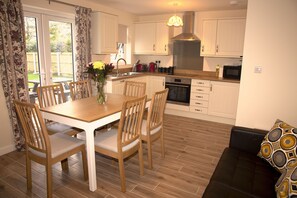 Family Room and Kitchen