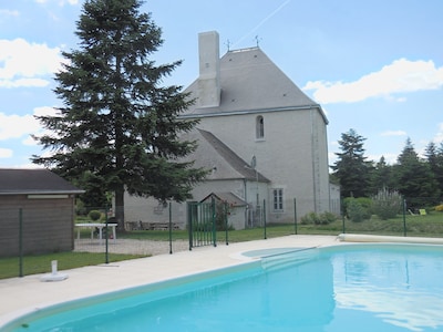 LOIRE VALLEY TOURAINE Large house *** PARK AND SWIMMING POOL
