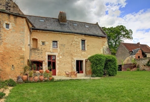 le jardin et la terrasse