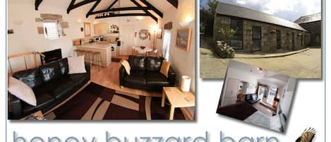 Honey Buzzard Barn - Rural location - country walks,  off road parking