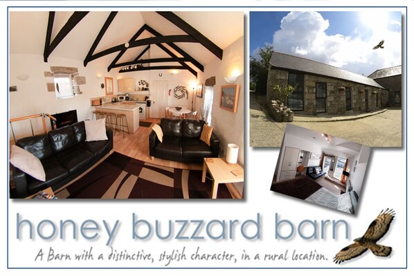 Honey Buzzard Barn - Rural location - country walks,  off road parking