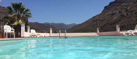 Looking North from the main pool