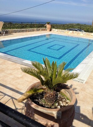 Pool with Stunning Sea Views