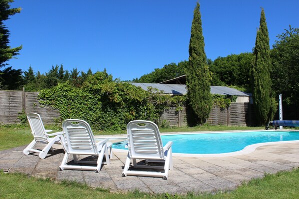 The swimming pool