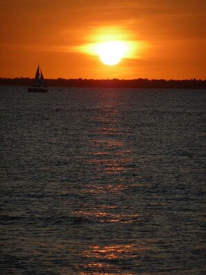 Sunset taken from sun deck