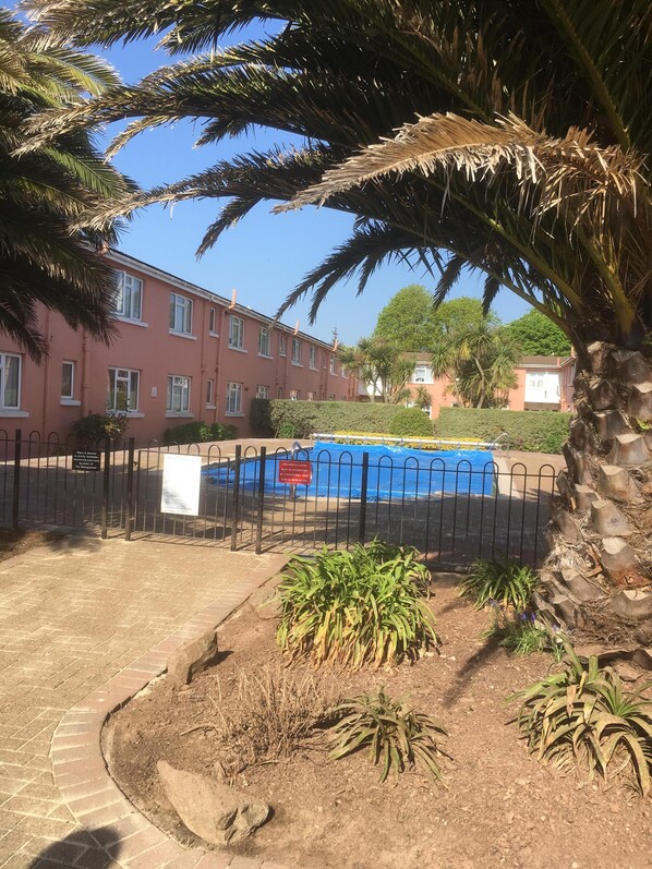 Outdoor heated pool