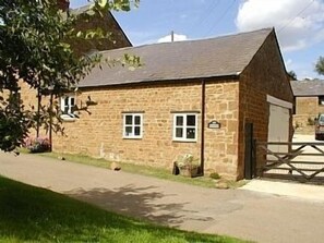 Road side view of the cottage