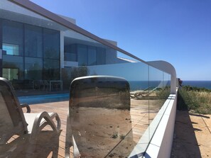 view from pool deck