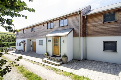 5 * Großes familien- und haustierfreundliches Haus mit Blick auf die Küste von Burgh Island.