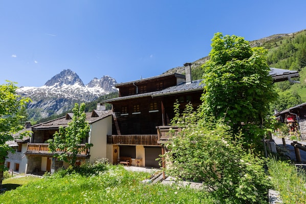 Apartment Seracs 2 and mountain scenery