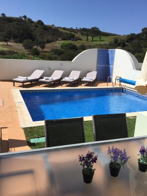 View of pool 