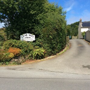 Entrance to farm and cottages