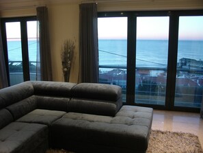 Stunning sea view from the living room