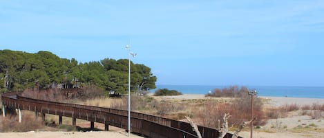 Vista spiaggia/mare