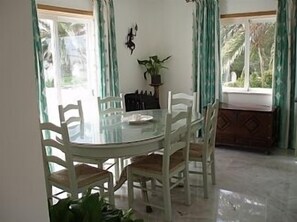 Dining area