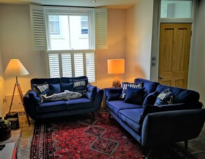 Lounge looking out from the dining area