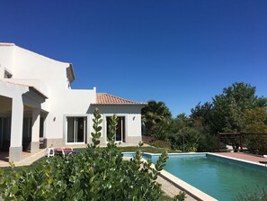 Pool and sunbathing terrace