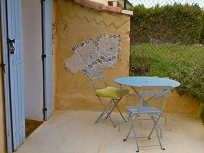Petite terrasse privative